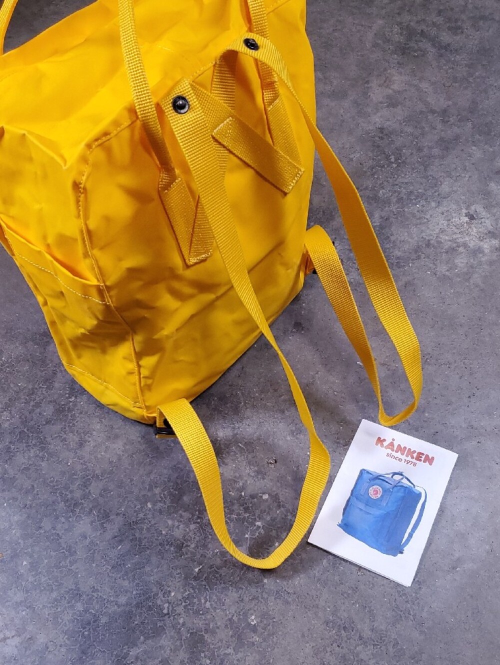 Fjällräven Kånken 23510 Backpack in WarmYellow - Classic Everyday Pack - Picture 10 of 15